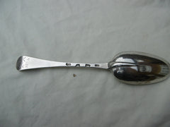 1730 excellent George 11 rat tail tablespoon by James Wilks 55g