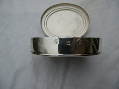 1731 excellent George 11 tobacco box by E Cornock 125 grams great crest