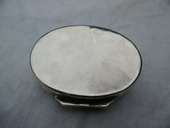 1731 excellent George 11 tobacco box by E Cornock 125 grams great crest