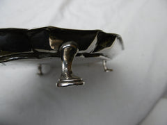 1731 fine rare George 11 square stand by William Soame nice crest 220 grams