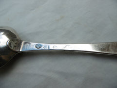1732 fine George 11 Irish Dublin Hanoverian tablespoon by Christopher Skinner 74g