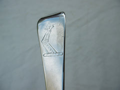 1732 fine George 11 Irish Dublin Hanoverian tablespoon by Christopher Skinner 74g