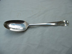 1732 fine George 11 Irish Dublin Hanoverian tablespoon by Christopher Skinner 74g