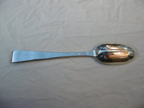 1735 rare Irish rat tail tablespoon by Lady maker Esther Forbes 68g