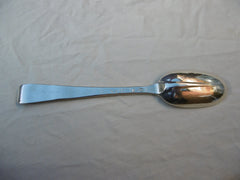 1735 rare Irish rat tail tablespoon by Lady maker Esther Forbes 68g