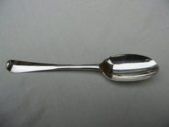 1736 heavy George 11 rat tail Irish tablespoon , great date letter 71g