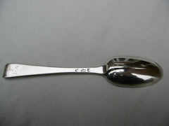 1736 heavy George 11 rat tail Irish tablespoon , great date letter 71g