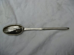 1737 rare George 11 rat tail Irish silver marrow spoon by Joseph Teafe 57g