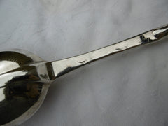 1737 rare George 11 rat tail Irish silver marrow spoon by Joseph Teafe 57g
