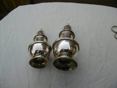 1740 very rare pair of George 11 Irish graduated castors 210g