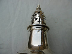 1740 very rare pair of George 11 Irish graduated castors 210g