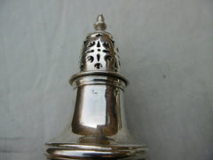 1740 very rare pair of George 11 Irish graduated castors 210g