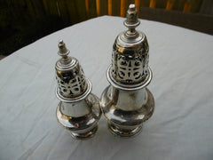 1740 very rare pair of George 11 Irish graduated castors 210g