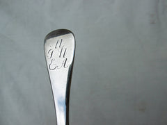 1741 rare George 11 Rat tail Scottish Edinburgh tablespoon by John Main 64g