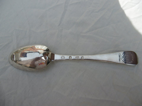 1745 Fine George 11 Edinburgh tablespoon by Edward Lothian , Menzies crest 70g