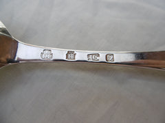 1745 Fine George 11 Edinburgh tablespoon by Edward Lothian , Menzies crest 70g