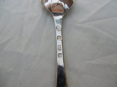 1745 Fine George 11 Edinburgh tablespoon by Edward Lothian , Menzies crest 70g