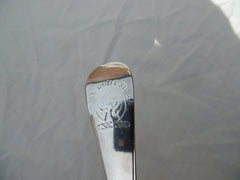 1745 Fine George 11 Edinburgh tablespoon by Edward Lothian , Menzies crest 70g