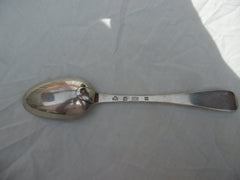 1747 very nice George 11 Hanoverian Edinburgh tablespoon by James Mitchell 62g