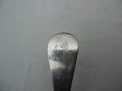 1747 rare Georgian 3 pronged fork by George Morris 68g nice crest