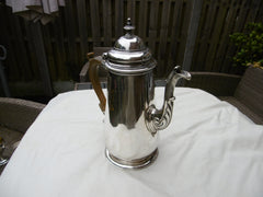 1748 fine George 11 silver coffee pot by Richard Gurney 640 grams