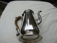 1748 fine George 11 silver coffee pot by Richard Gurney 640 grams