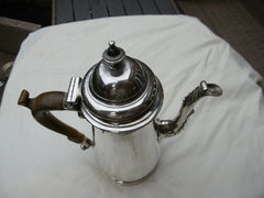 1748 fine George 11 silver coffee pot by Richard Gurney 640 grams