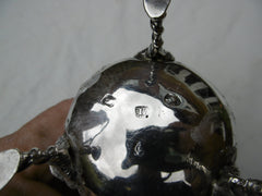 1748 rare Irish George 11 cream jug by maker IE 125g lions head legs