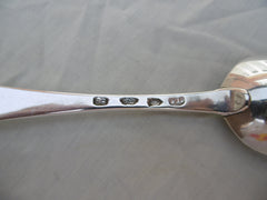 1749 fine George 11 Irish Dublin tablespoon by John Laughlin Hound crest 70g