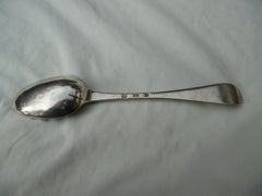 1749 fine George 11 Edinburgh tablespoon by Hugh Gordon 62g