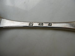 1749 fine George 11 Edinburgh tablespoon by Hugh Gordon 62g
