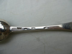 1756 top quality Irish tablespoon made in Dublin by David Peter great crest 70g