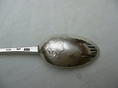 1756 top quality Irish tablespoon made in Dublin by David Peter great crest 70g