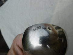 1751 lovey George 11 pap boat by Samuel Smith, very good hallmarks 60g