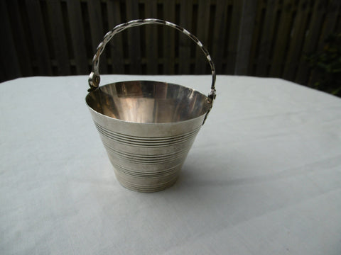 1753 stunning George 11 cream pail by Samuel Herbert see photos 70g