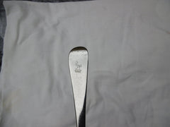 1755 fine large George 11 rococo ladle 38cms 265 grams