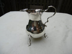 1756 good quality George 11 cream jug by maker IM 77 grams