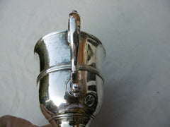 1756 rare George 11 Childs cup by Francis Crump 160 grams lovely armorial crest