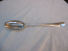 1759 rare George 11 Hanoverian straining spoon 120g