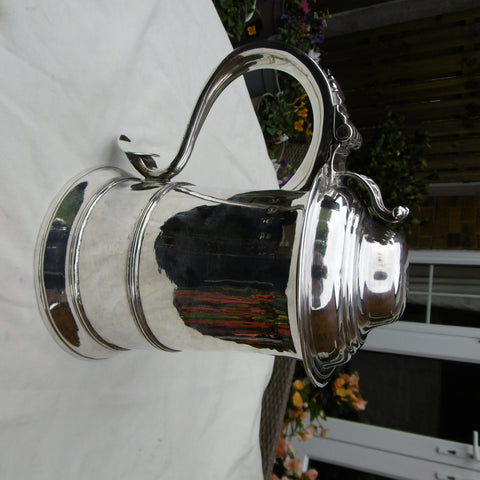 1759 fine George 11 lidded tankard by Shaw and Priest 720 grams