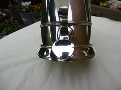 1759 fine George 11 lidded tankard by Shaw and Priest 720 grams