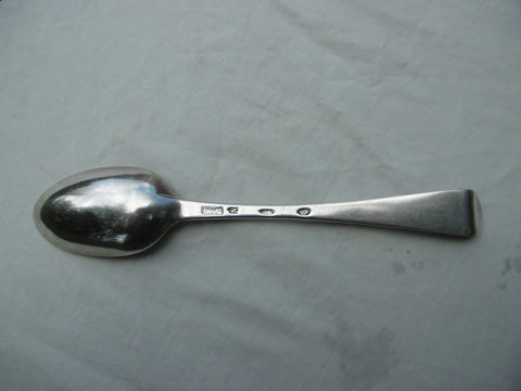 1761 Irish Georgian Hanoverian  tablespoon by David Peter 62g