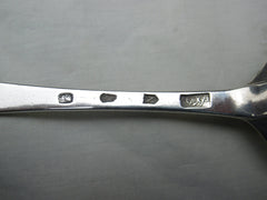 1761 stunning Irish George 111 shell back tablespoon by David Peter 76g