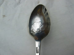 1761 stunning Irish George 111 shell back tablespoon by David Peter 76g