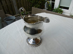 1761 fine George 111 mug by Samuel Meriton with beautiful dual crests 104g