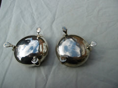 1762 fine pair of Scottish Edinburgh salts by John Edmonstone 170 grams