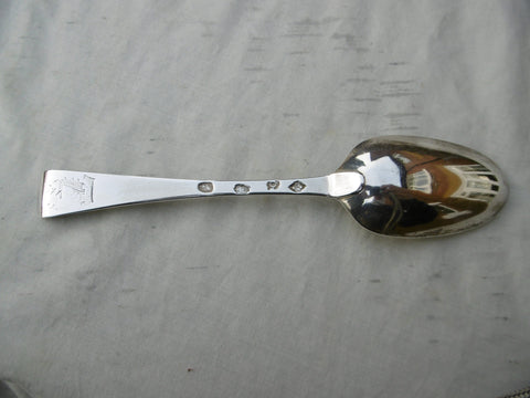 1764 Excellent Irish George 111 tablespoon by Christopher Skinner great hallmarks 55g