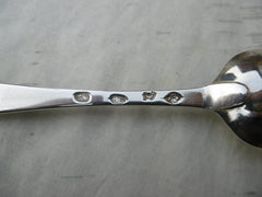 1764 Excellent Irish George 111 tablespoon by Christopher Skinner great hallmarks 55g