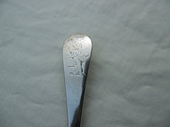 1764 top quality Georgian rat tail tablespoon by Isaac Callard 73g great crest