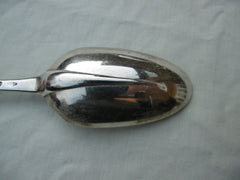 1764 top quality Georgian rat tail tablespoon by Isaac Callard 73g great crest